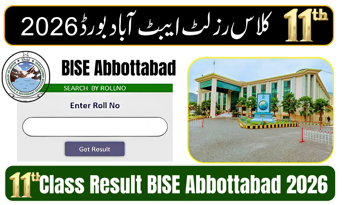 BISE Abbottabad 11th Class Result 2026